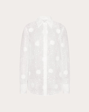 Camicia In Daisy Organdis 