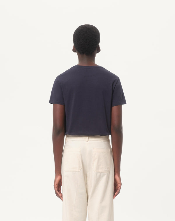 T-Shirt In Cotone Con Patch Vlogo Signature