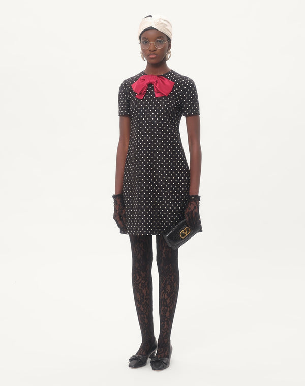 Abito Corto In Supergran Stampa Plusdepois