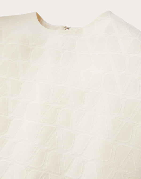 Abito Corto In Crepe Couture Toile Iconographe 