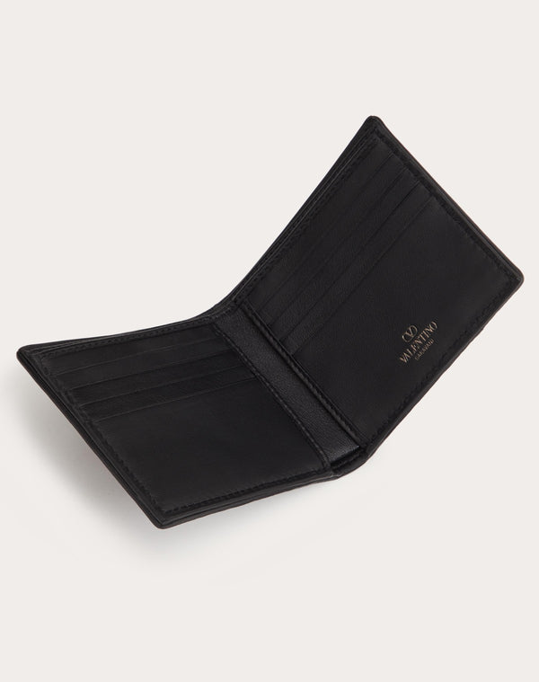 Portafoglio Toile Iconographe Con Dettagli In Pelle