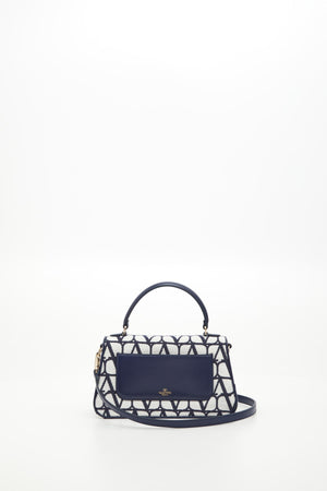 BORSA A MANO PICCOLA TOILE ICONOGRAPHE