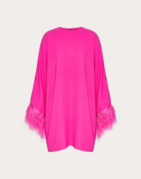 Abito In Cady Couture Ricamato 