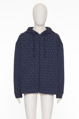 Felpa In Cotone Con Cappuccio, Zip E Stampa Toile Iconographe