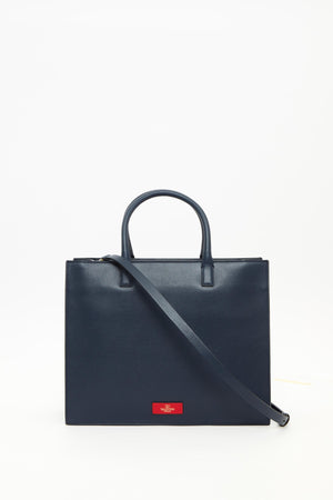 BORSA SHOPPING VLOGO WALK IN VITELLO
