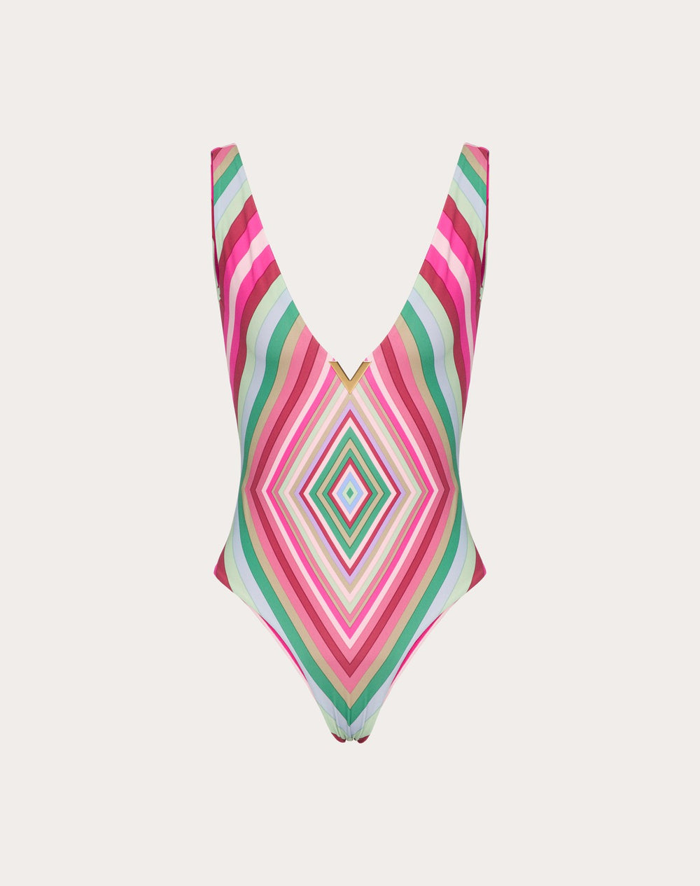 Costume Intero In Lycra Valentino Rhombus 75 