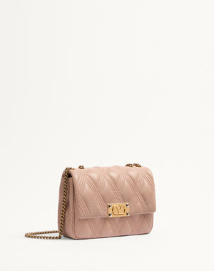 Borsa A Spalla Media Valentino Garavani Quiltie 67 In Nappa Trapuntata