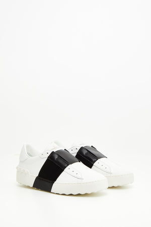 SNEAKER OPEN TIE-UP IN NAPPA