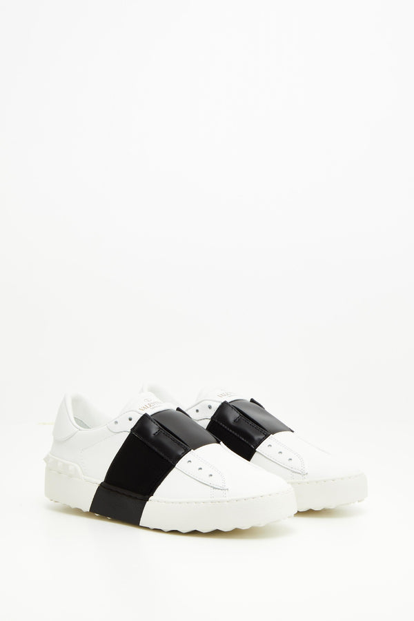 SNEAKER OPEN TIE-UP IN NAPPA