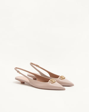 BALLERINA SLINGBACK VLOGO THE BOLD EDITION IN VITELLO 20MM