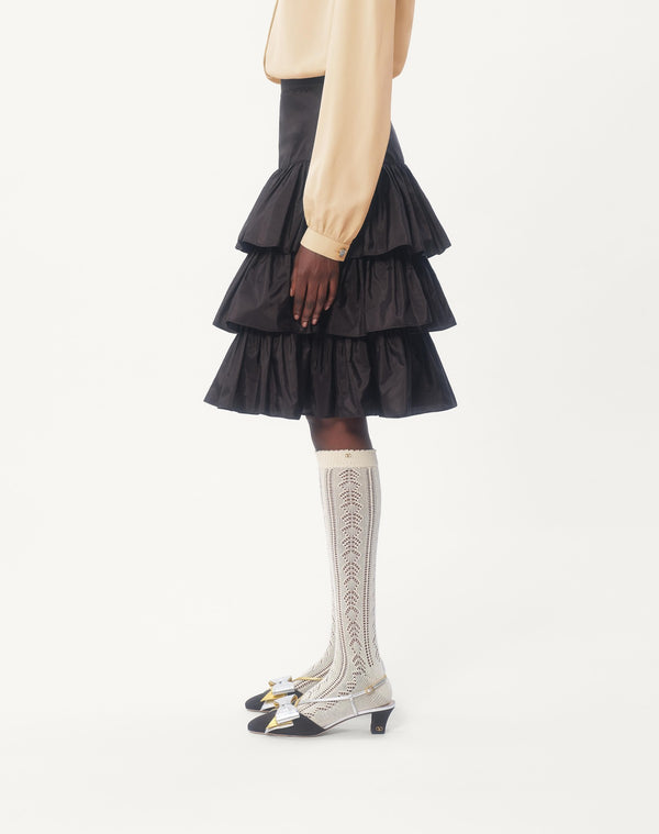 Gonna In Taffetas A Balze