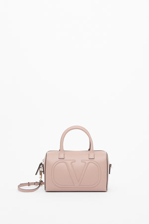 BORSA A MANO VLOGO WALK  IN VITELLO 