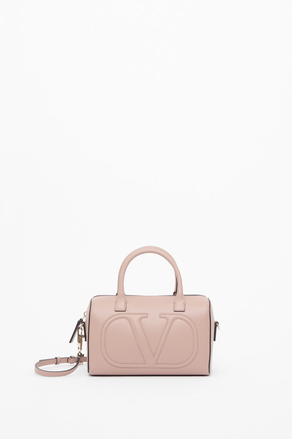 BORSA A MANO VLOGO WALK  IN VITELLO 