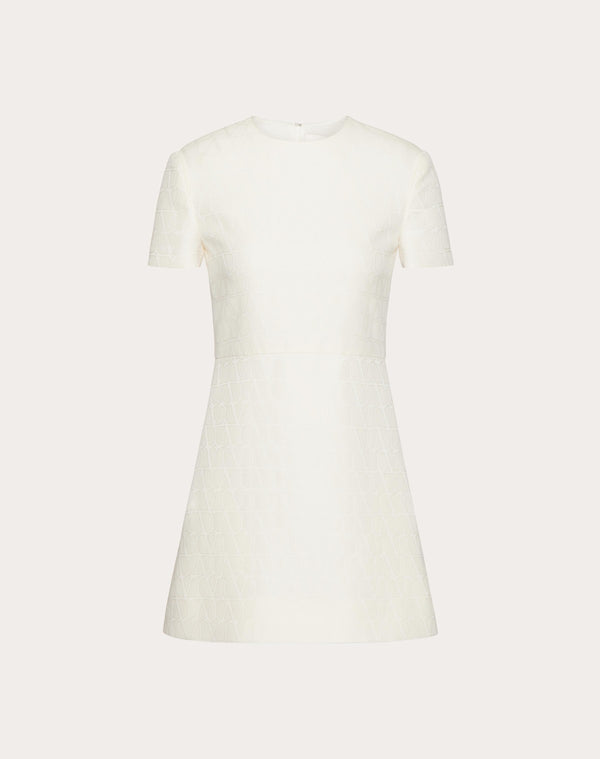 Abito Corto In Crepe Couture Toile Iconographe 