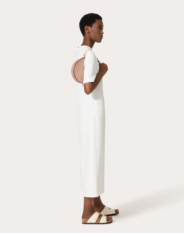 Mini Hobo Vlogo Signature In Vitello Con Logo Gioiello