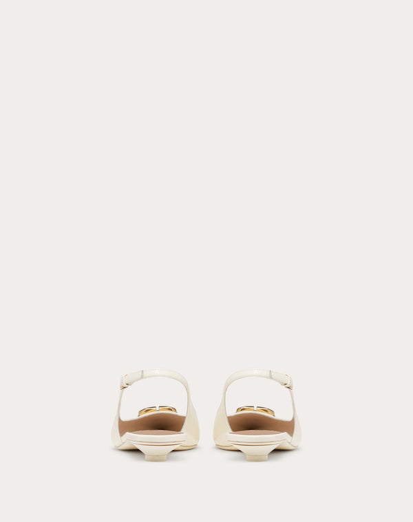 Ballerina Slingback Vlogo The Bold Edition In Vitello 20Mm