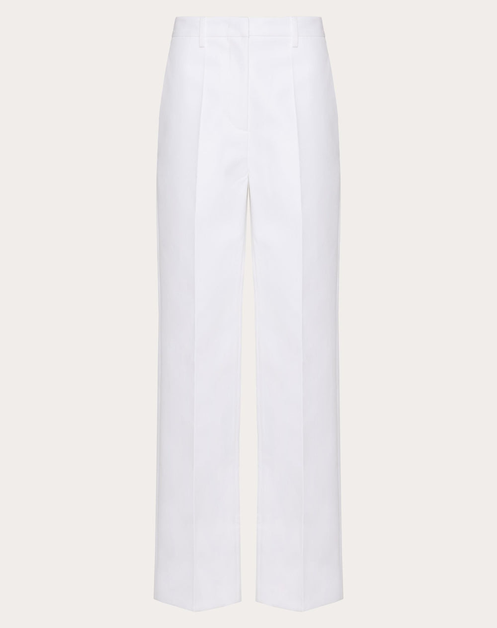 Pantalone In Compact Popeline 