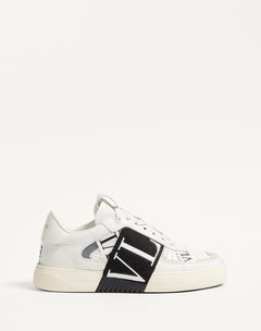 Sneaker Vl7N In Vitello E Nastri