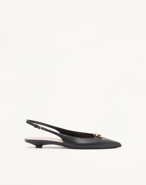 BALLERINA SLINGBACK VLOGO THE BOLD EDITION IN VITELLO 20MM
