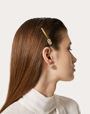 Fermagli Per Capelli Vlogo Signature In Metallo E Cristalli Swarovski®