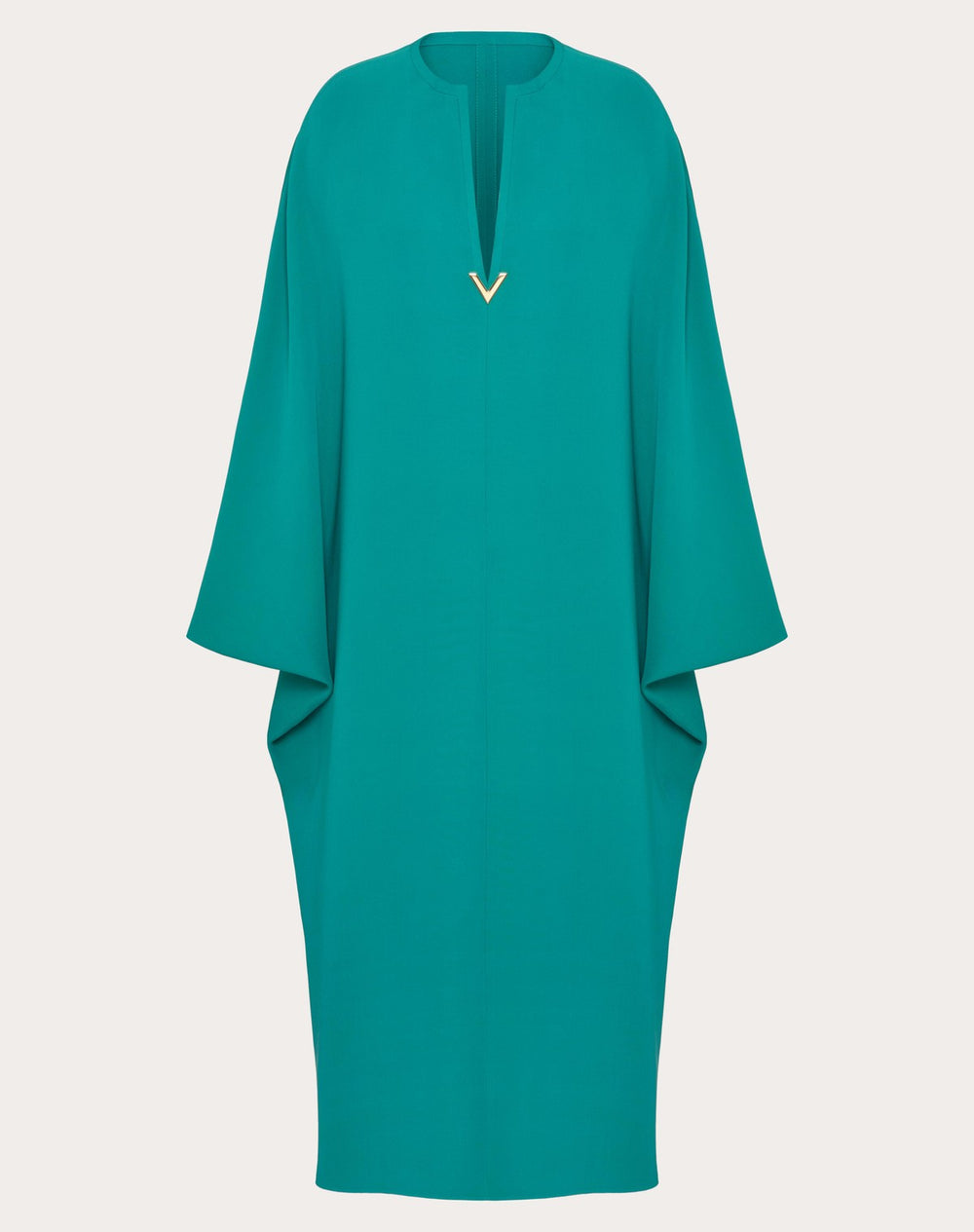 Abito Midi In Cady Couture 