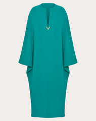 Abito Midi In Cady Couture