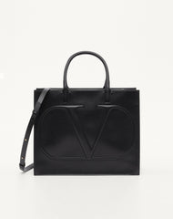 BORSA SHOPPING VLOGO WALK IN VITELLO