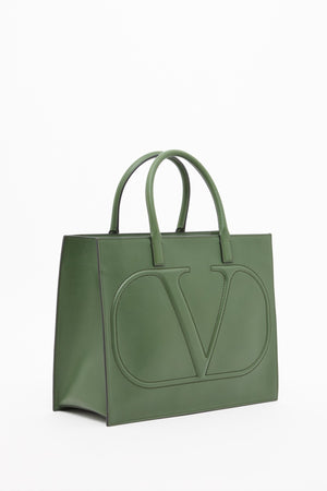BORSA SHOPPING VLOGO WALK IN VITELLO