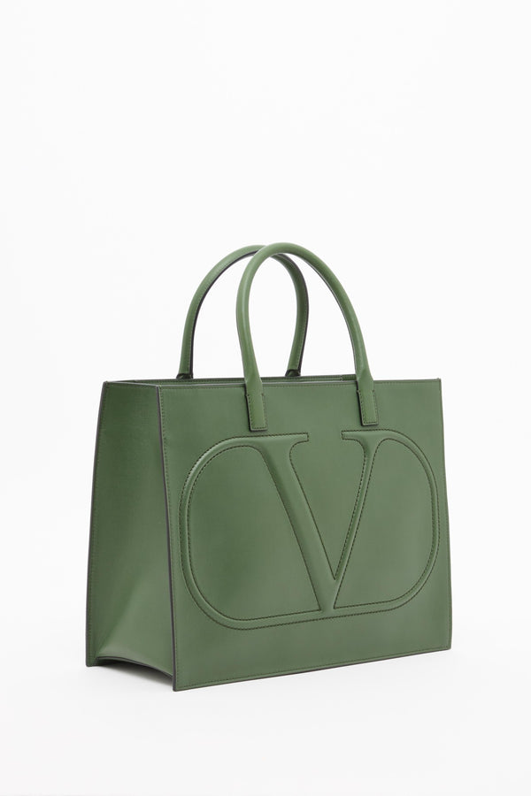 BORSA SHOPPING VLOGO WALK IN VITELLO