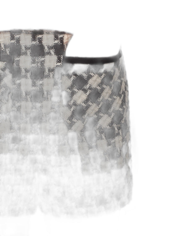 Shorts In Damier Light Tweed 