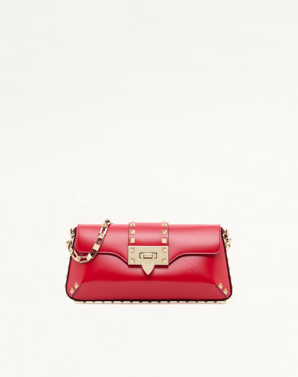 BORSA A SPALLA ROCKSTUD IN VITELLO