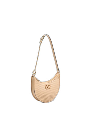 Mini hobo Vsling in nappa plissé