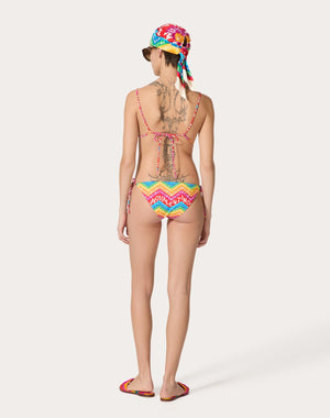 Bikini In Lycra Valentino Chevron 24 