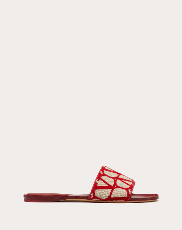 Sandalo Slide In Toile Iconographe 