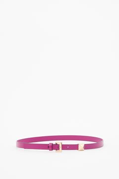 CINTURA SIDE STUD IN VITELLO LUCIDO 15 MM