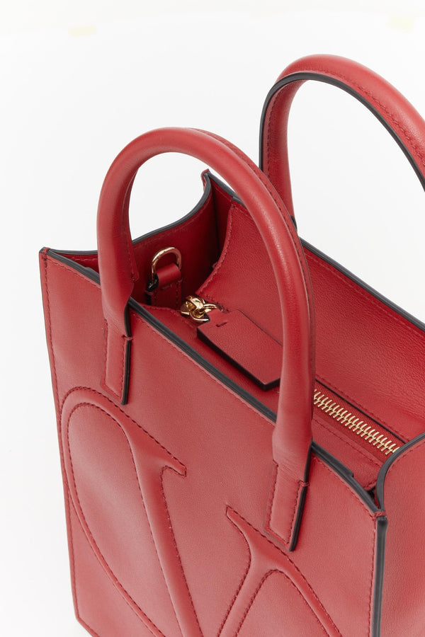 BORSA SHOPPING PICCOLA VLOGO WALK IN VITELLO 