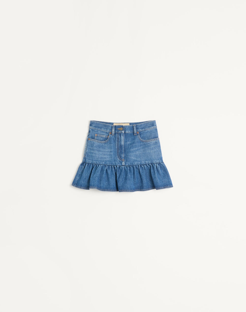 Gonna Mini In Denim 
