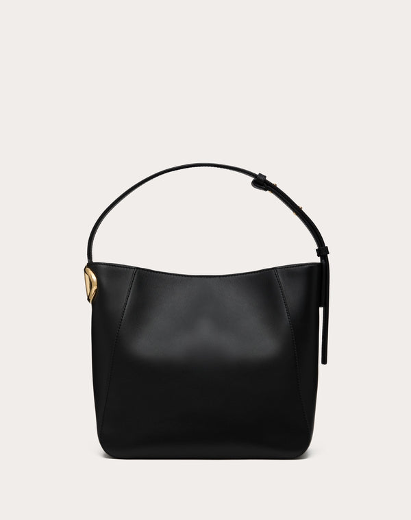 Borsa A Secchiello Vlogo Side In Vitello Nappato