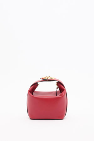 MINI BORSA A MANO VLOGO THE BOLD EDITION IN NAPPA