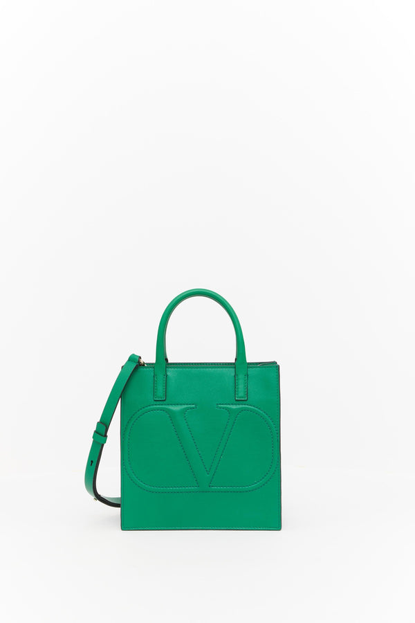 BORSA SHOPPING PICCOLA VLOGO WALK IN VITELLO 