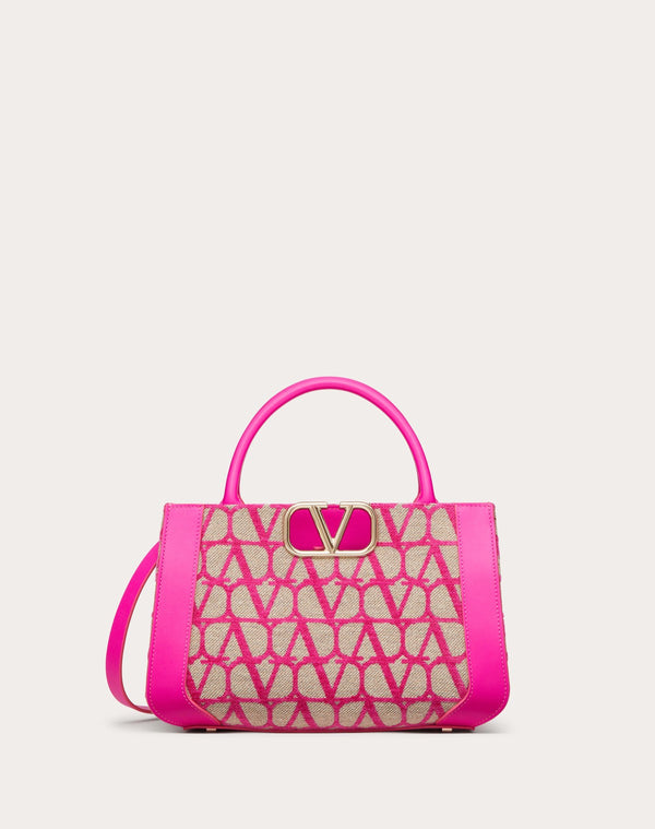Borsa Piccola A Mano Vlogo Signature Toile Iconographe