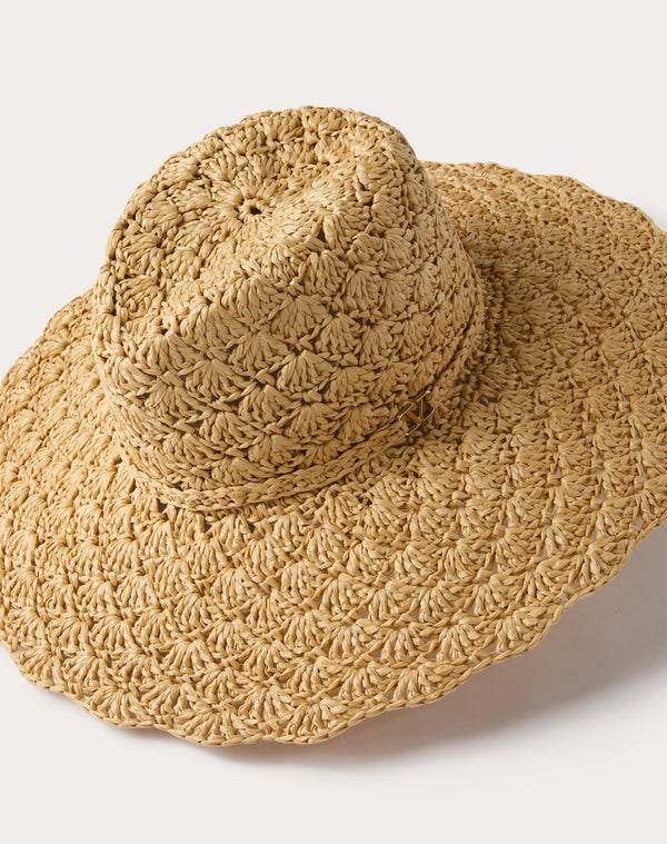 Cappello Fedora Escape In Rafia 