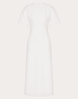 Abito Midi In Structured Couture 