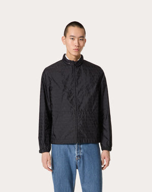 Giacca A Vento In Nylon Con Motivo Toile Iconographe