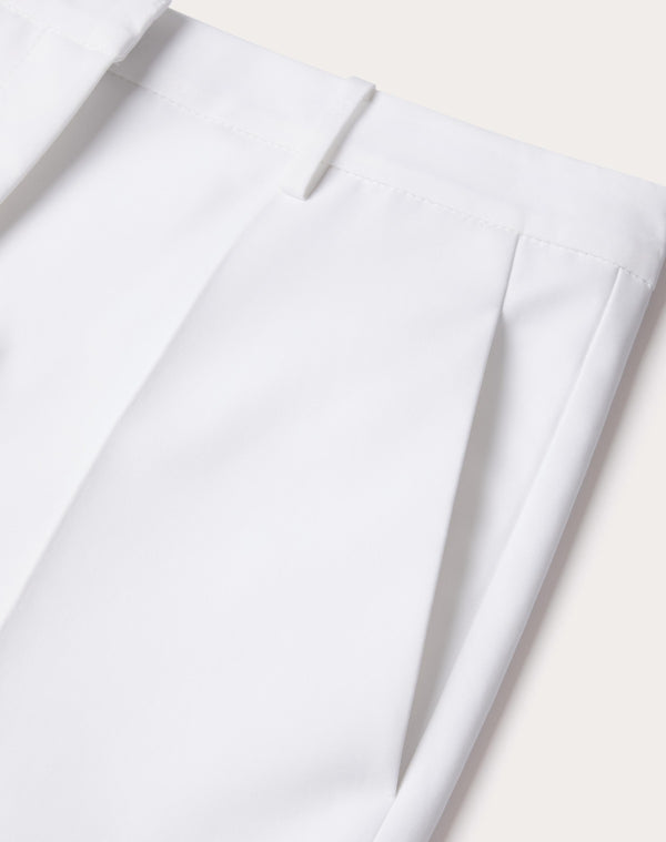 Pantalone In Compact Popeline 