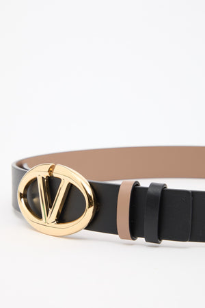 Cintura Reversibile Vlogo The Bold Edition In Vitello 30 Mm