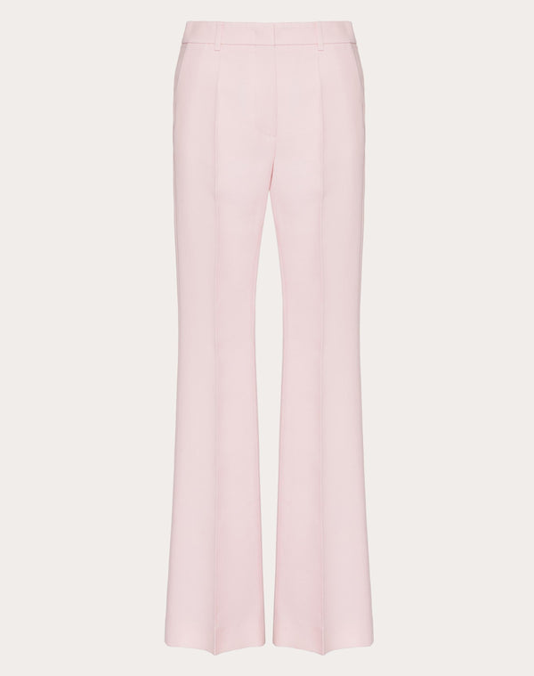 Pantaloni In Crepe Couture 