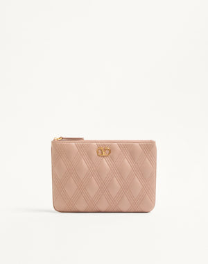 Pochette Valentino Garavani Quiltie 67 In Nappa Trapuntata