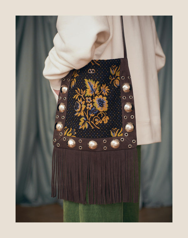 Felpa In Cotone Con Cappuccio E Stampa Chez Valentino