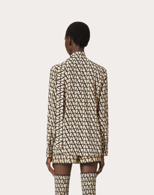 Camicia In Crepe De Chine Toile Iconographe 